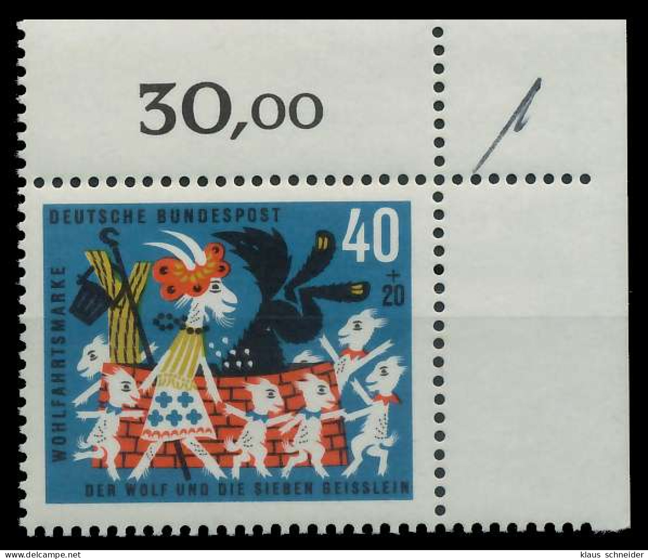 BRD BUND 1963 Nr 411 Postfrisch ECKE-ORE X302342 - Unused Stamps