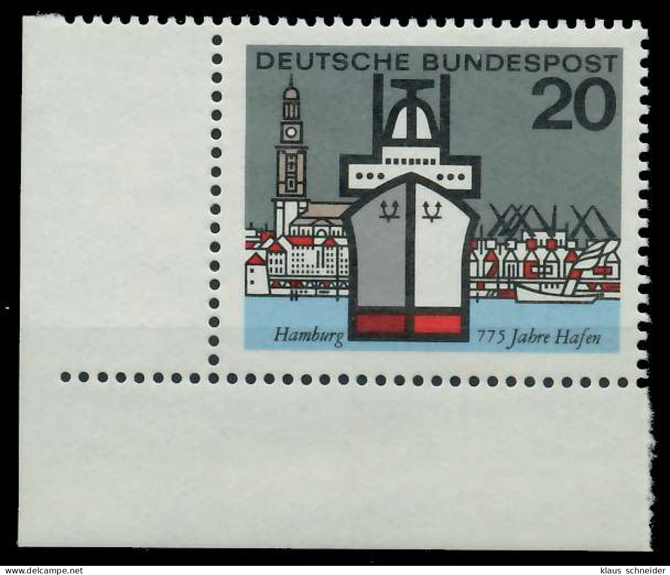 BRD BUND 1964 Nr 417 Postfrisch ECKE-ULI X3024C6 - Neufs