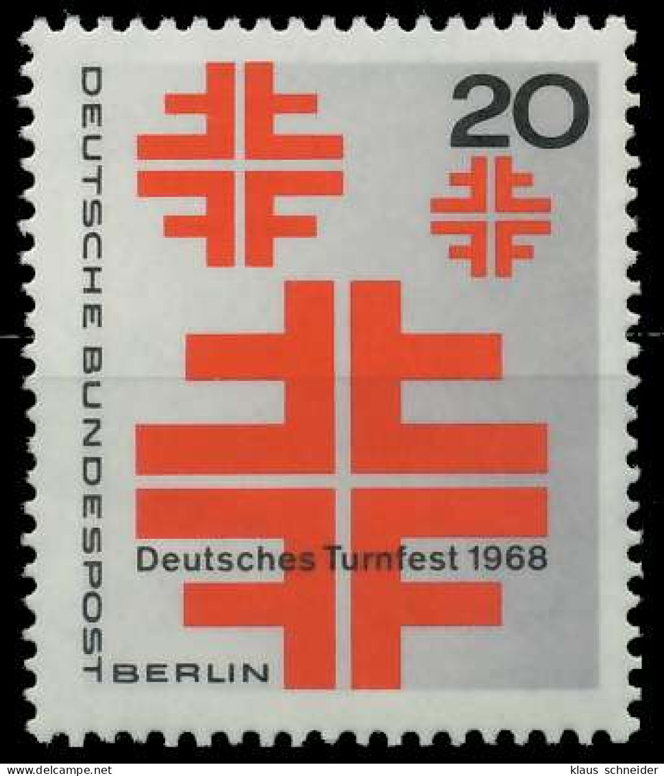 BERLIN 1968 Nr 321 Postfrisch SE1DAA2 - Ungebraucht