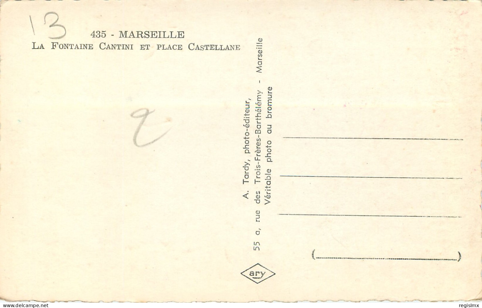 13-MARSEILLE-N°3018-B/0365 - Non Classés