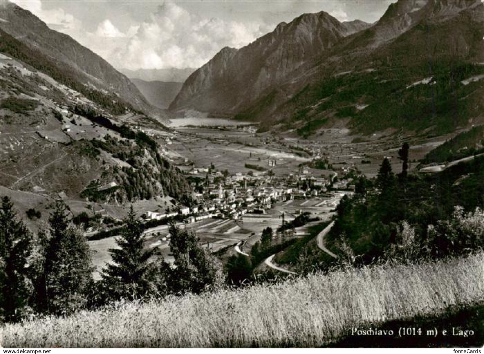 13901631 Poschiavo GR Panorama E Lago  - Other & Unclassified