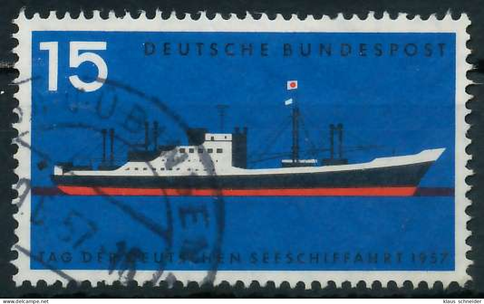 BRD BUND 1957 Nr 257 Gestempelt X3026C6 - Used Stamps