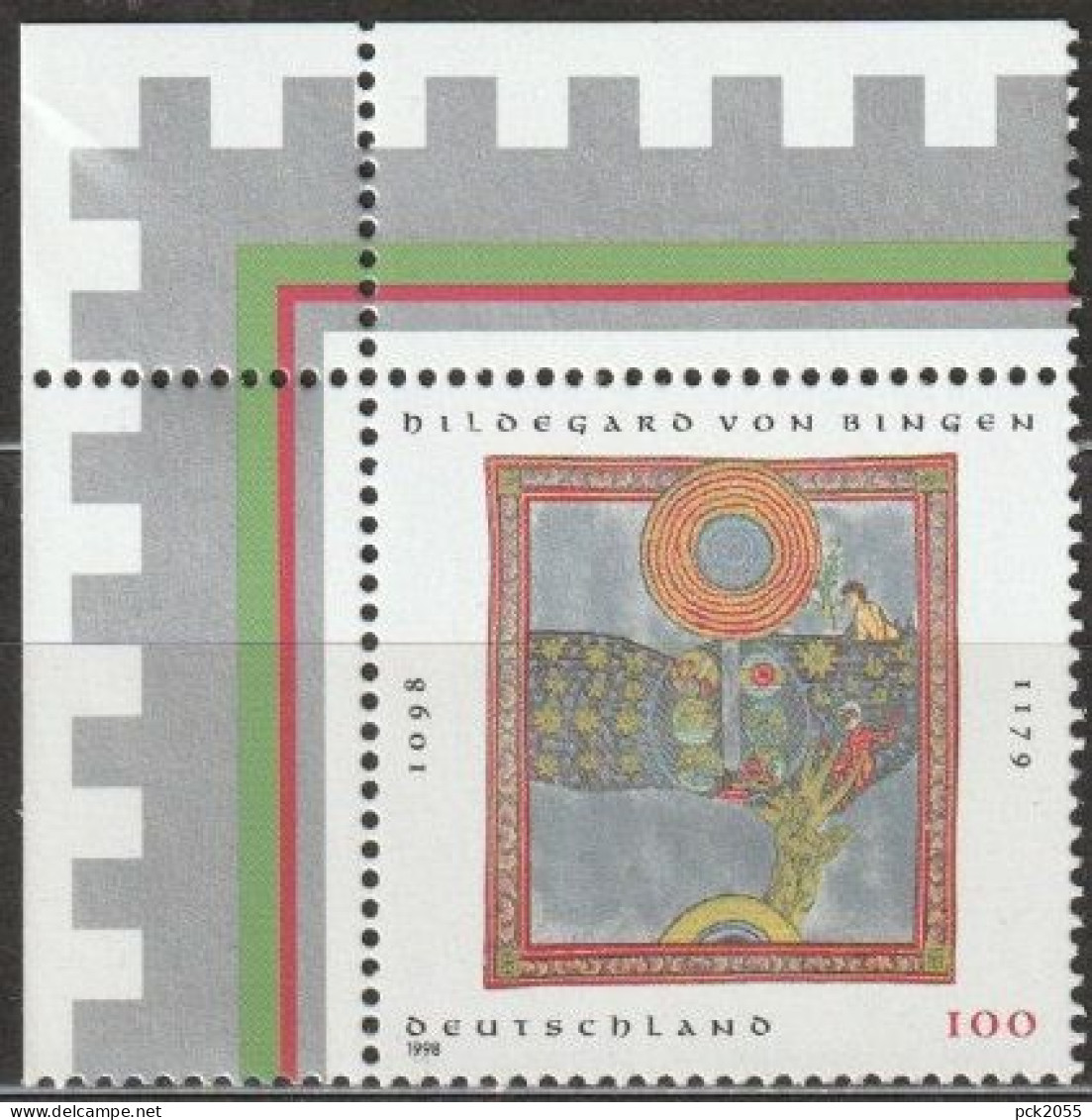 BRD 1998 MiNr.1981 ** Postfrisch 900.Geb. Hildegard Von Bingen ( B 2849 )günstige Versandkosten - Nuovi