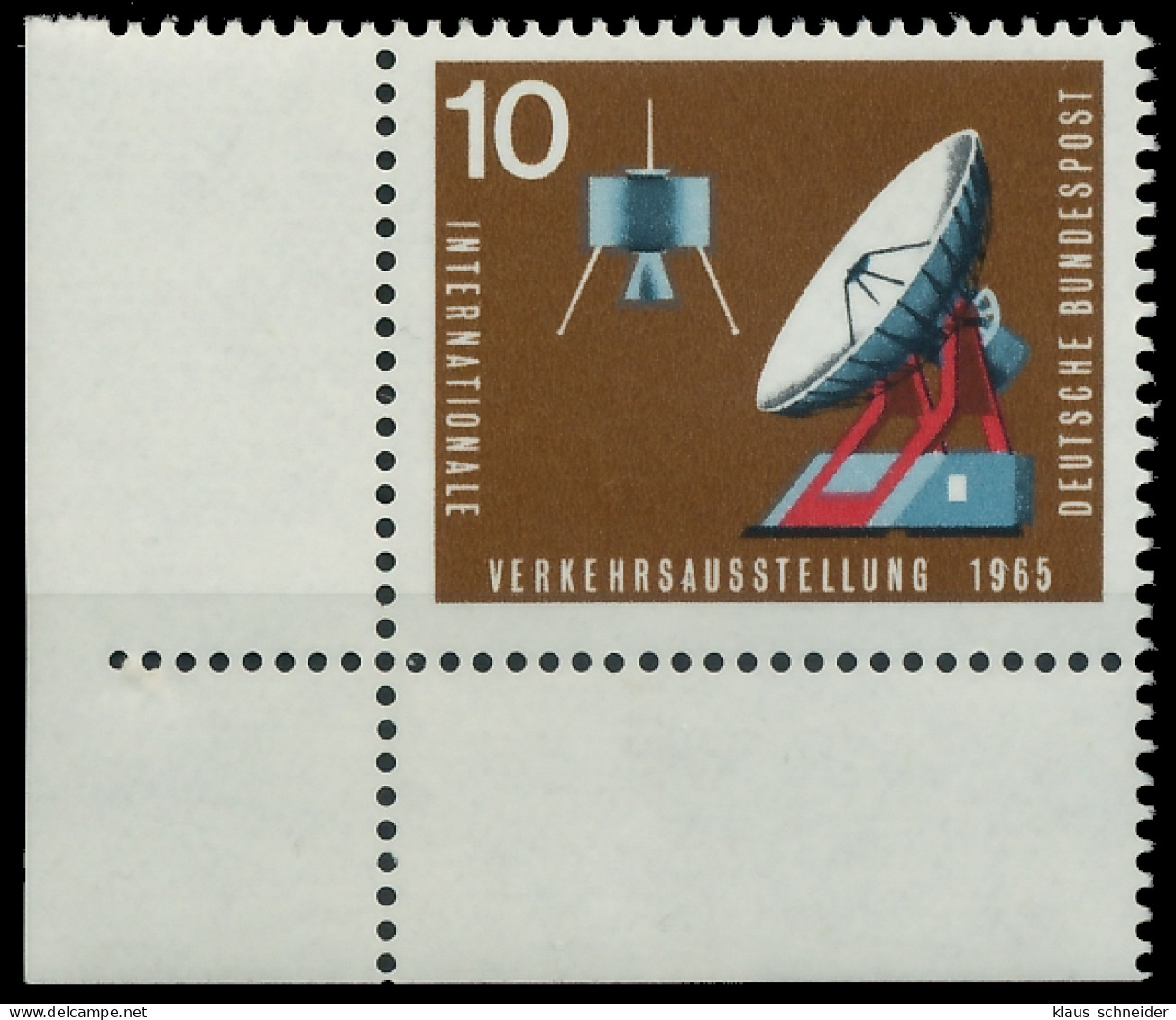 BRD BUND 1965 Nr 469 Postfrisch ECKE-ULI X30802E - Neufs