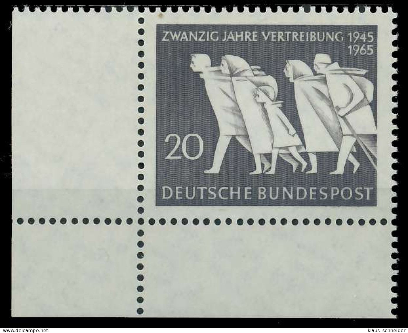 BRD BUND 1965 Nr 479 Postfrisch ECKE-ULI X30DC36 - Neufs