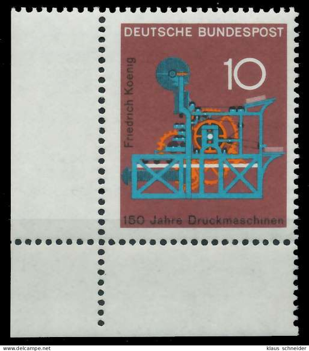 BRD BUND 1968 Nr 546 Postfrisch ECKE-ULI X30DDE6 - Nuovi