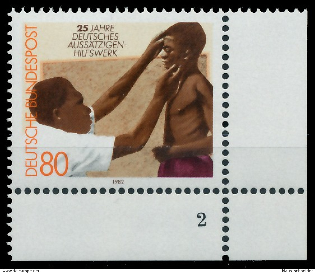 BRD BUND 1982 Nr 1146 Postfrisch FORMNUMMER 2 X3185E2 - Nuevos
