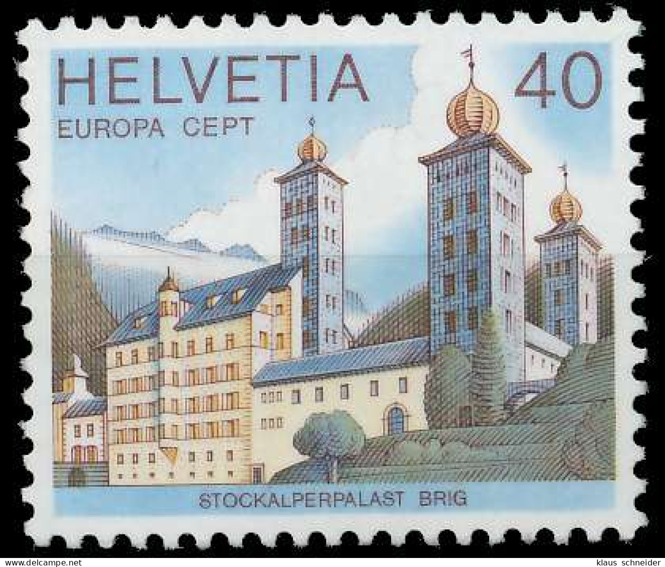 SCHWEIZ 1978 Nr 1128 Postfrisch S1B2A7A - Unused Stamps