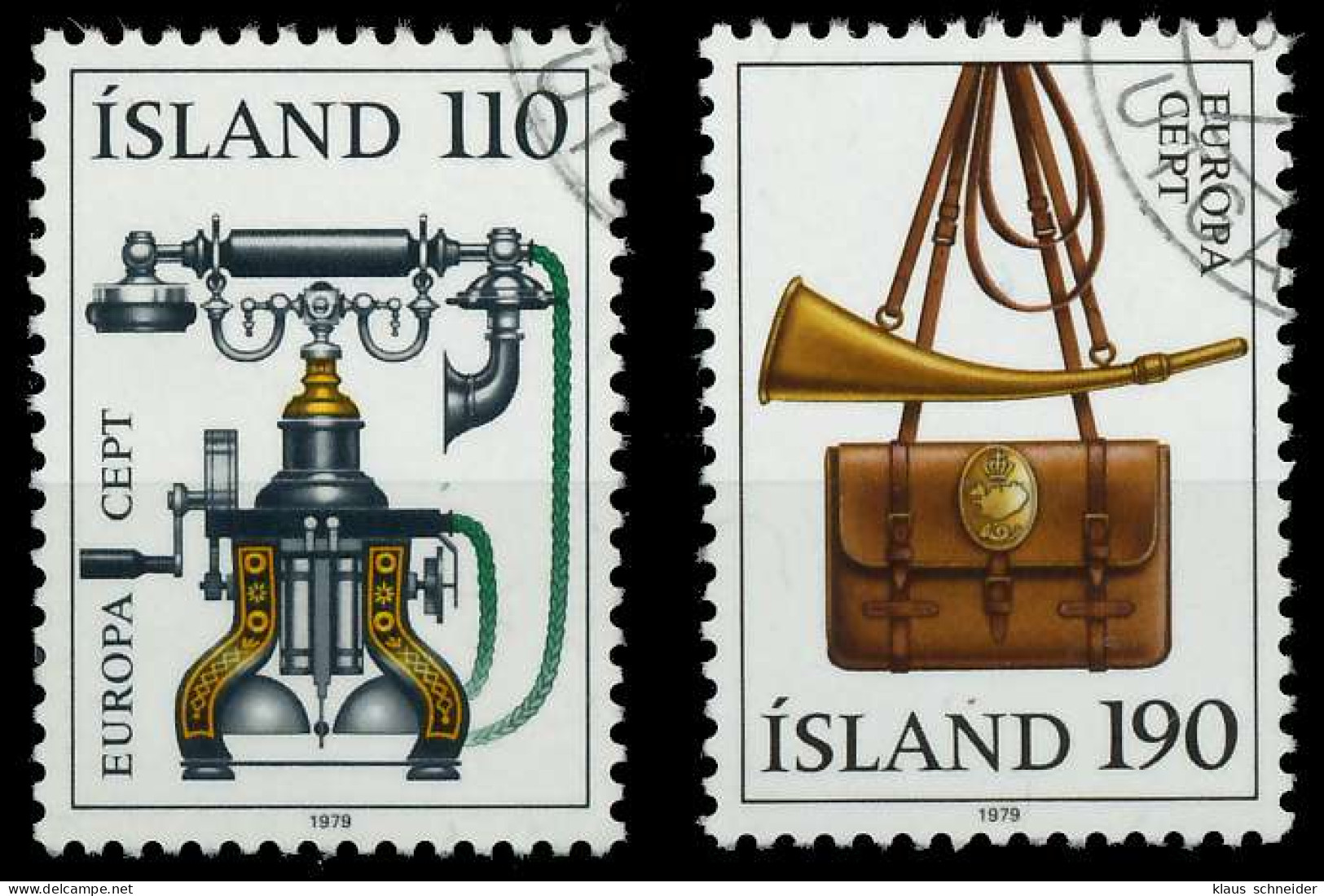 ISLAND 1979 Nr 539-540 Gestempelt X58D1CA - Usados