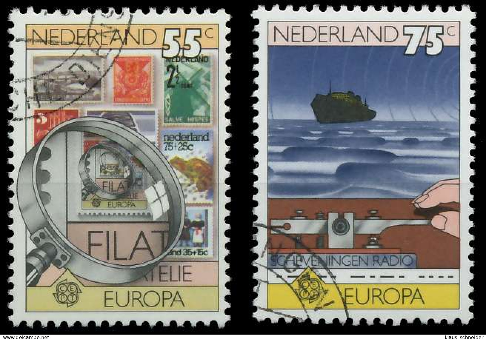 NIEDERLANDE 1979 Nr 1140-1141 Gestempelt X58D3DA - Gebruikt