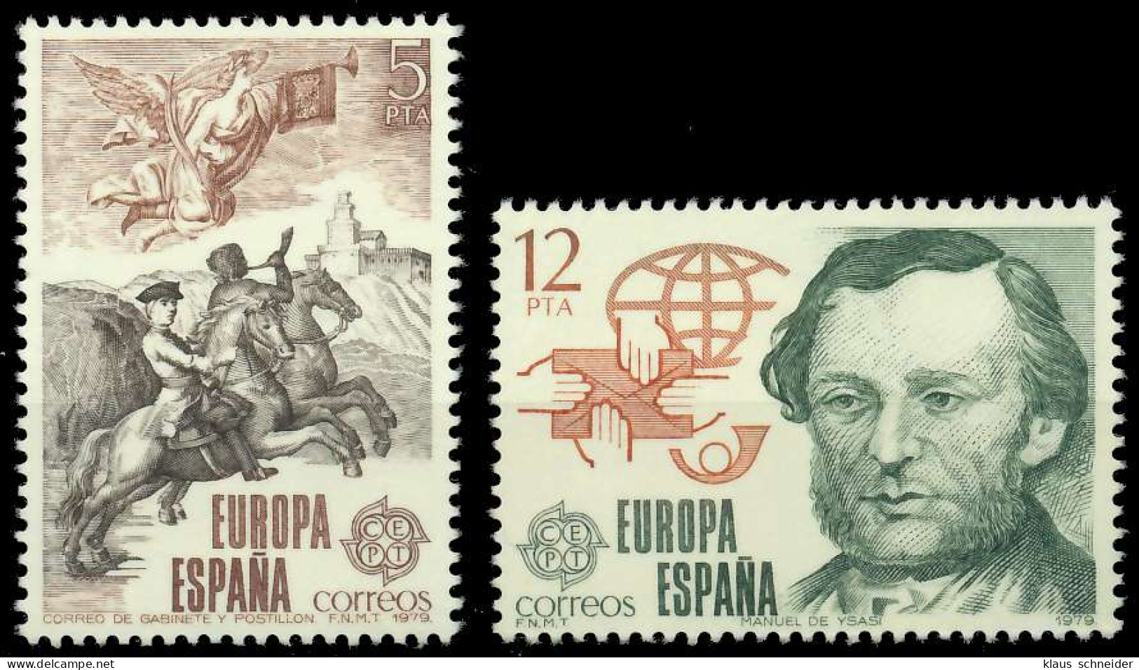 SPANIEN 1979 Nr 2412-2413 Postfrisch S1B3066 - Ungebraucht