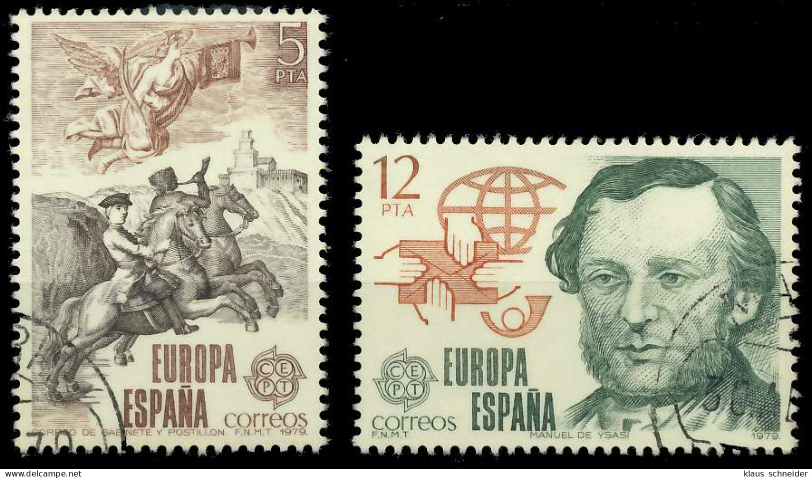 SPANIEN 1979 Nr 2412-2413 Gestempelt X58D50A - Used Stamps
