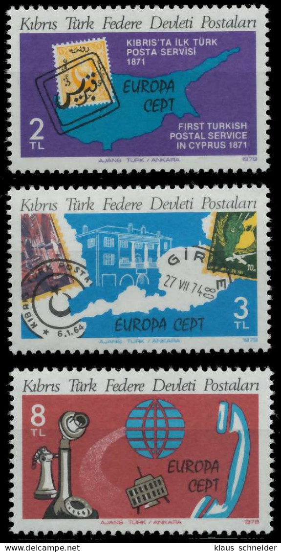 TÜRKISCH-ZYPERN 1979 Nr 71-73 Postfrisch S1B3122 - Neufs