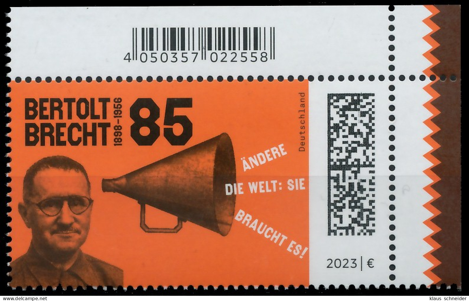 BRD BUND 2023 Nr 3749 Postfrisch ECKE-ORE X592C0E - Unused Stamps