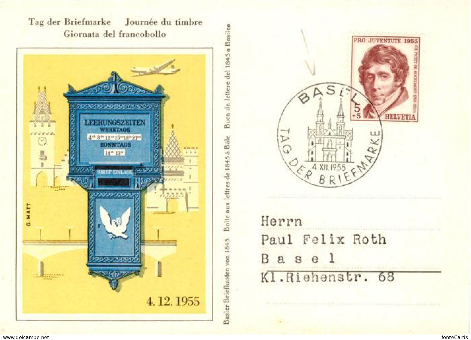 13896160 Basel BS Tag Der Briefmarke Verband Schweizerischer Philatelistenverein - Autres & Non Classés