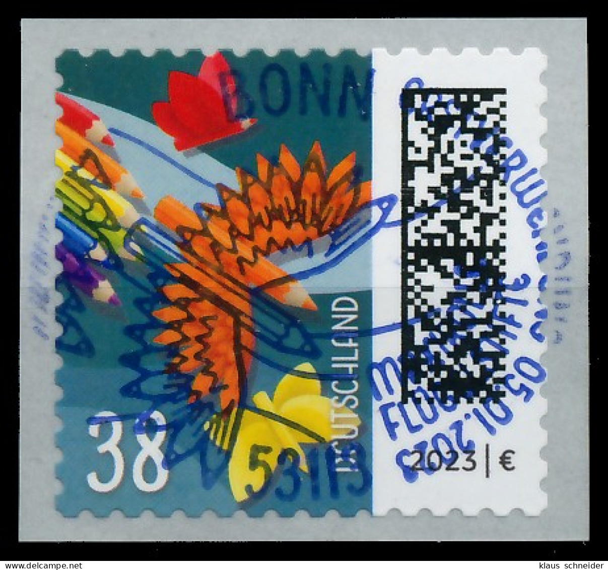 BRD BUND DS WELT DER BRIEFE Nr 3742 ESST ZENTR- X592C8E - Used Stamps