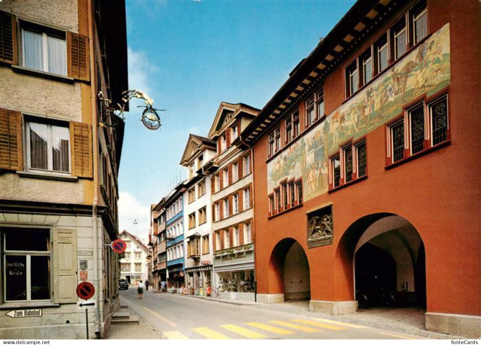 13895970 Appenzell IR Hauptgasse Mit Rathaus Appenzell IR - Autres & Non Classés