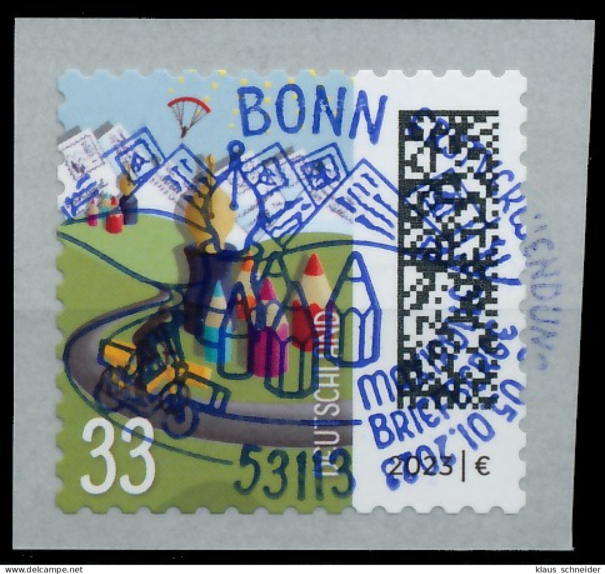 BRD BUND DS WELT DER BRIEFE Nr 3741R ESST ZENTR X592CC6 - Used Stamps