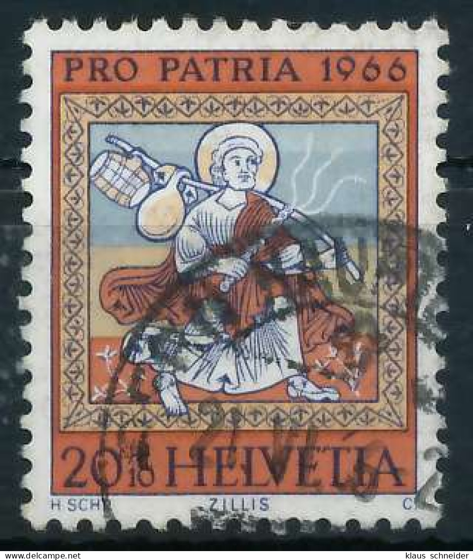 SCHWEIZ PRO PATRIA Nr 838 Gestempelt X6AA87A - Usados