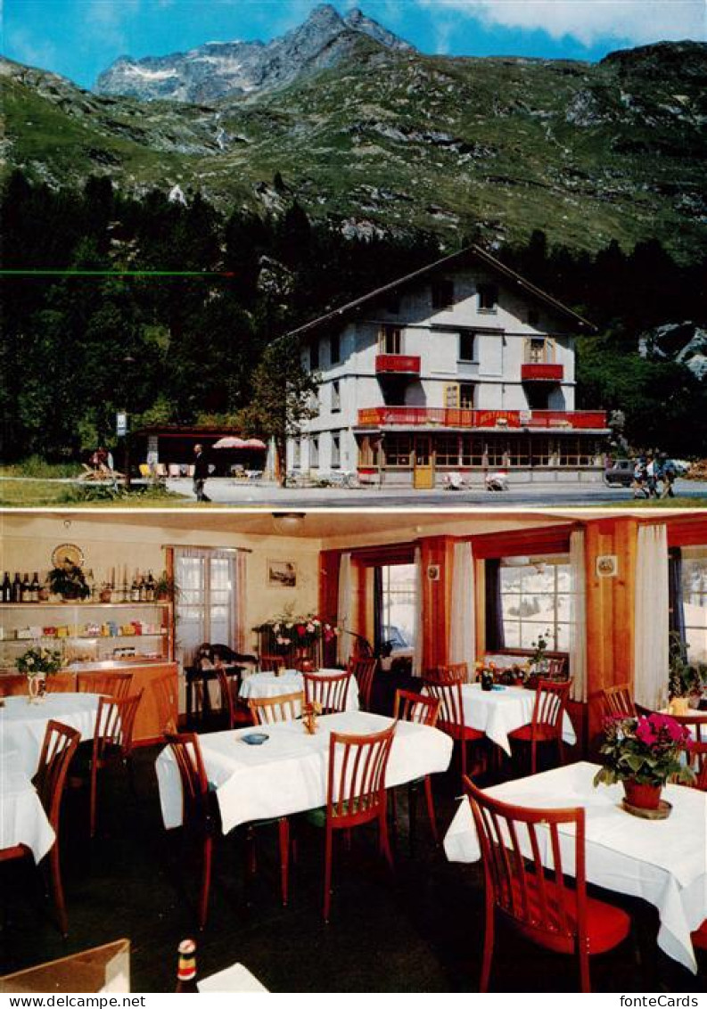 13894048 Maloja GR Hotel Restaurant Longhin Gastraum Maloja GR - Andere & Zonder Classificatie