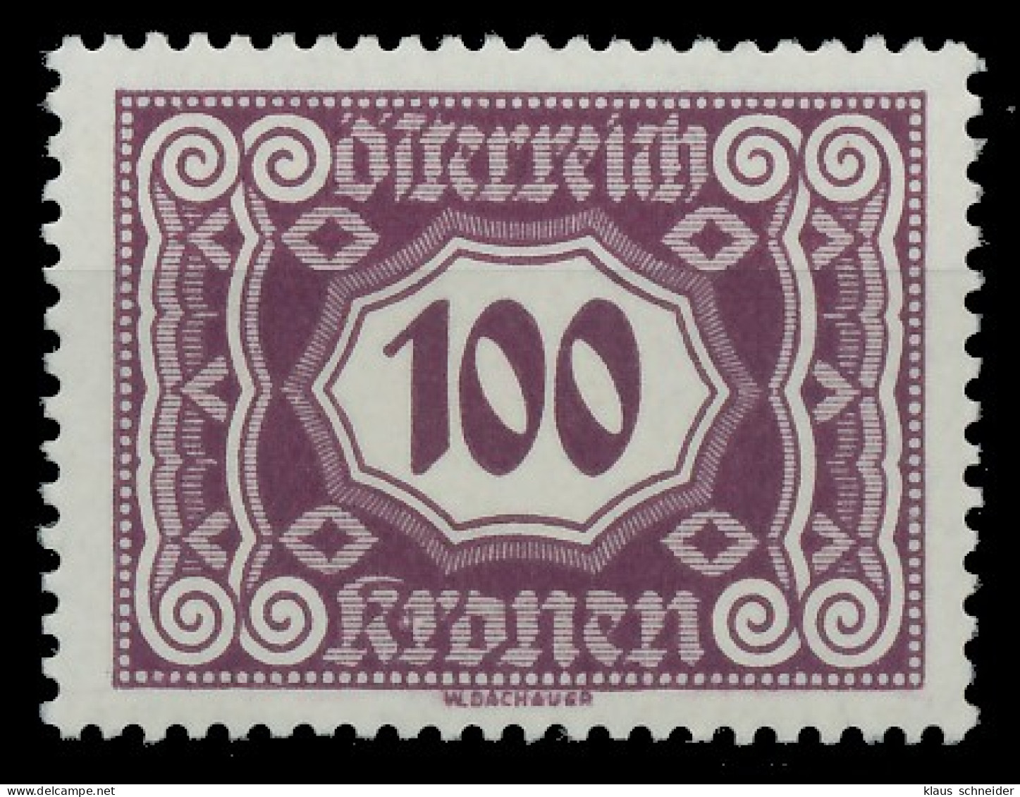 ÖSTERREICH PORTOMARKEN 1922 Nr 118 Postfrisch X753CE6 - Taxe
