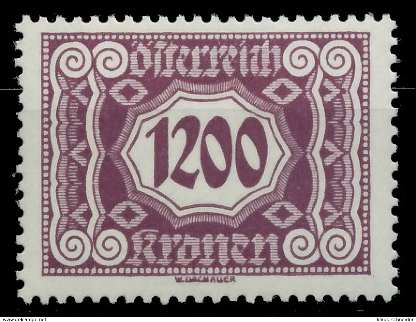 ÖSTERREICH PORTOMARKEN 1922 Nr 125 Postfrisch X753D5A - Segnatasse