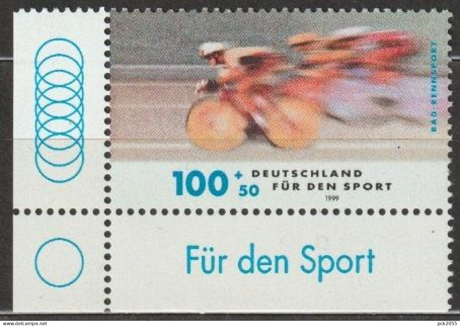 BRD 1999 MiNr.2031 ** Postfrisch Sporthilfe Rennsport (  2851)günstige Versandkosten - Unused Stamps