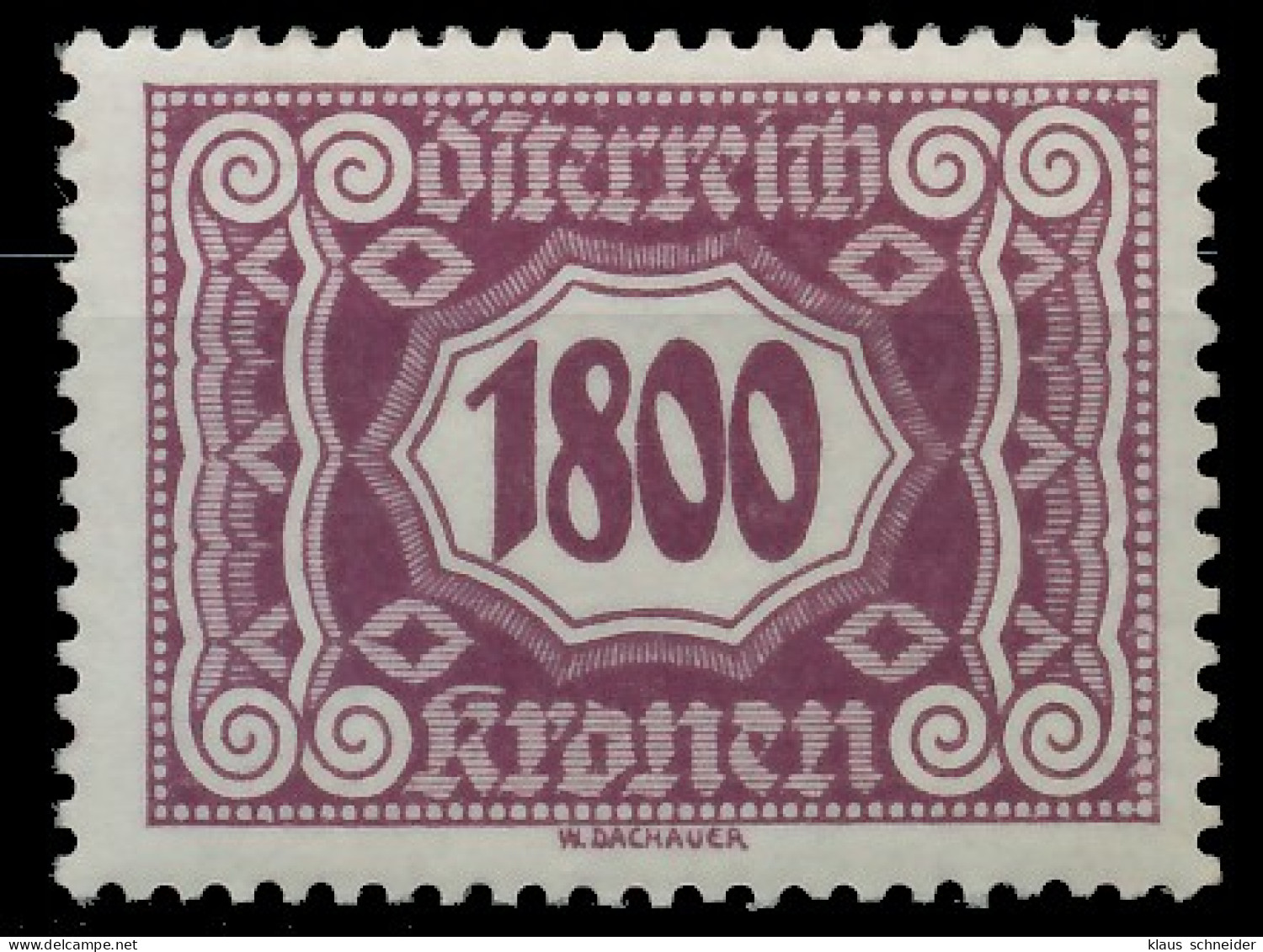 ÖSTERREICH PORTOMARKEN 1922 Nr 127 Ungebraucht X753D9E - Segnatasse