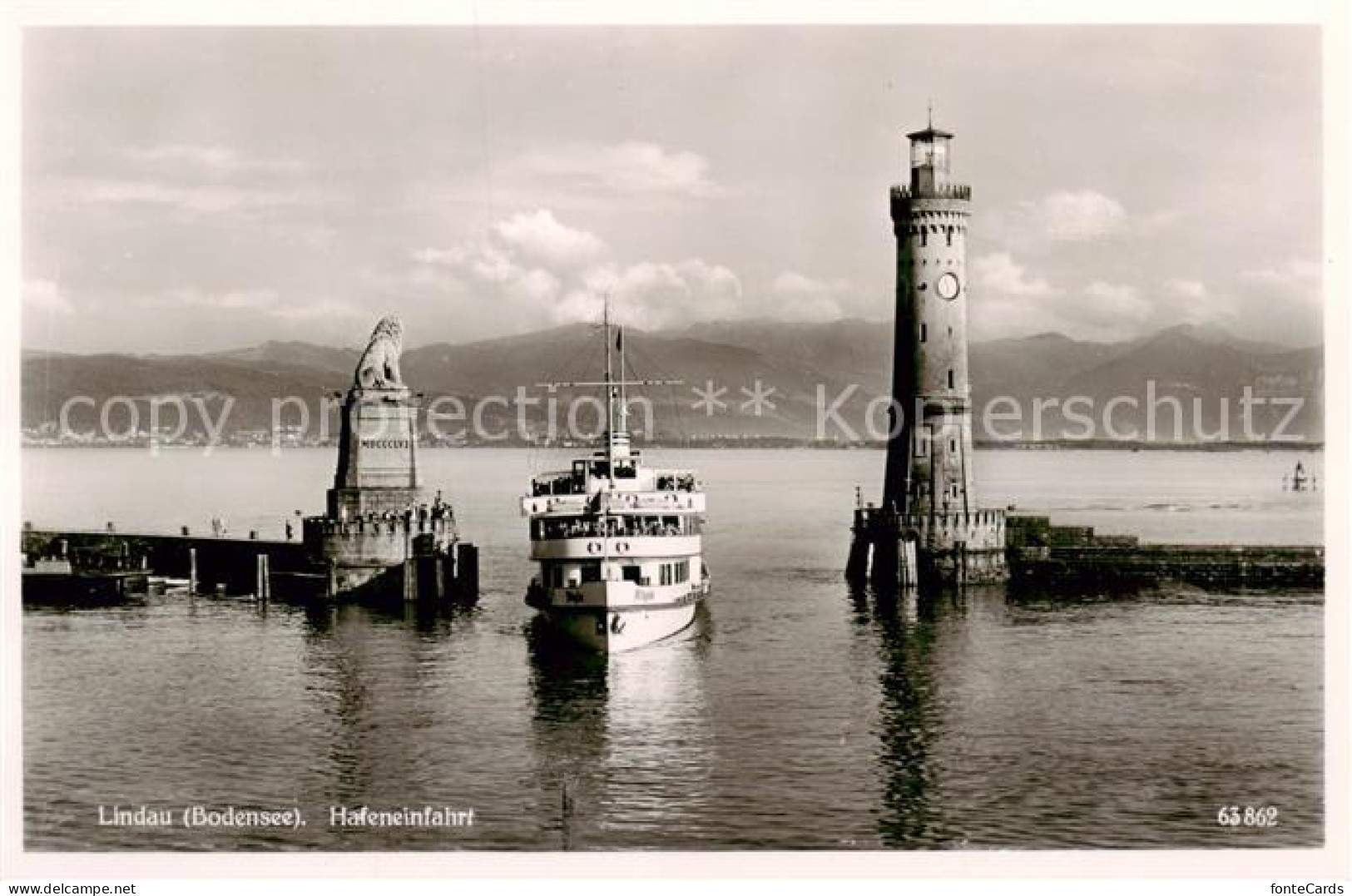 13892640 Allgaeu Luecke Lindau Hafeneinfahrt Allgaeu Luecke - Andere & Zonder Classificatie