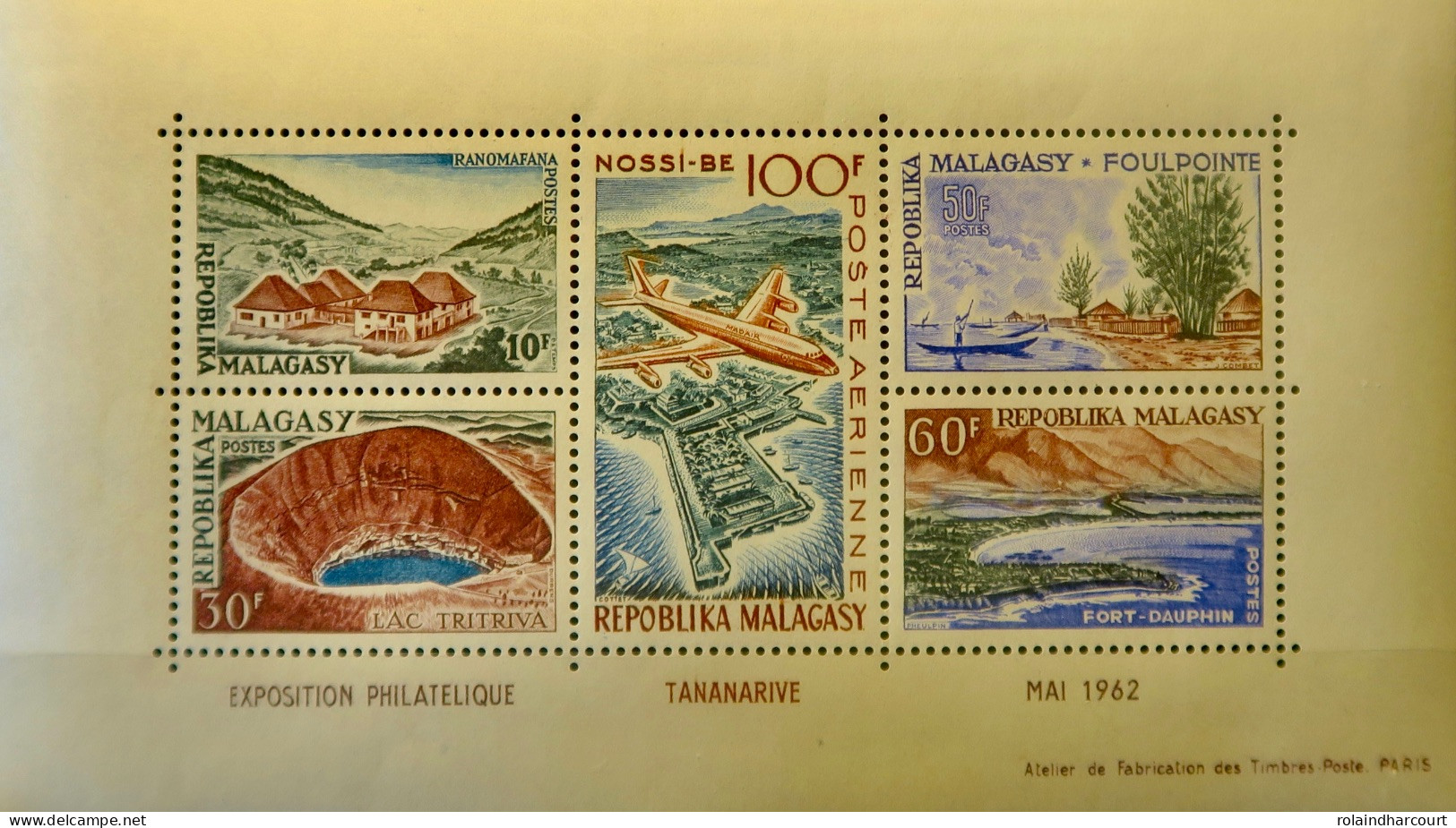 R2253/764 - MADAGASCAR - 1962 - Paysages - BLOC N°2 NEUF* - Madagaskar (1960-...)