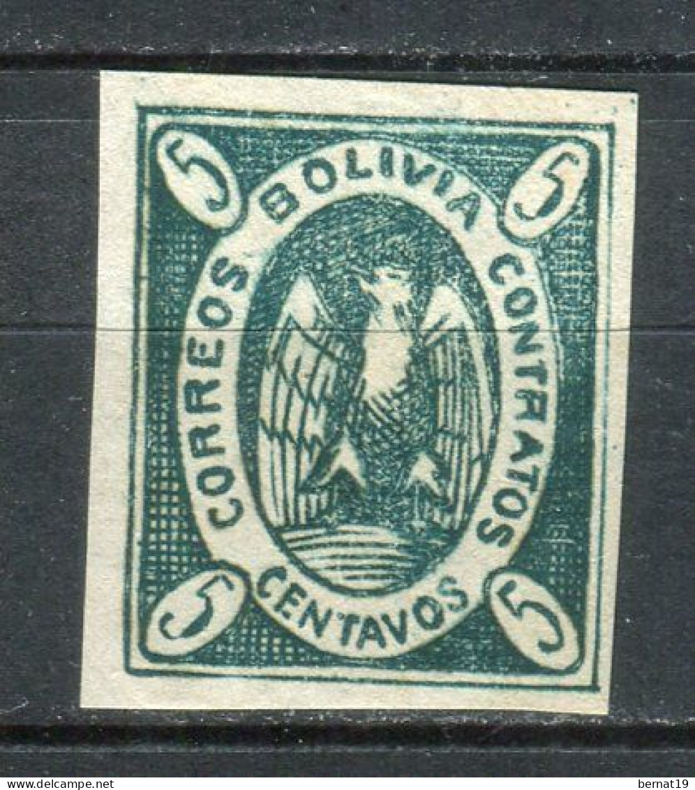 Bolivia 1867-68. Yvert 2 MH. - Bolivie