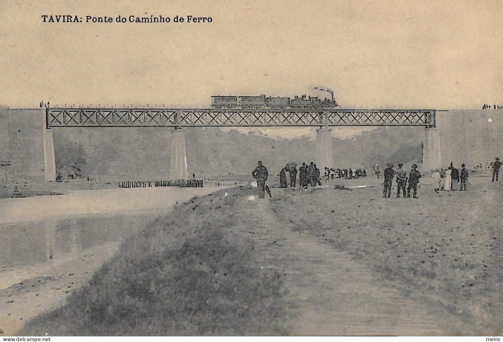 PORTUGAL-  TAVIRA - Ponte De Caminho De Ferro -. (Edição Da Tabacaria Popular - Tavira ) - Faro