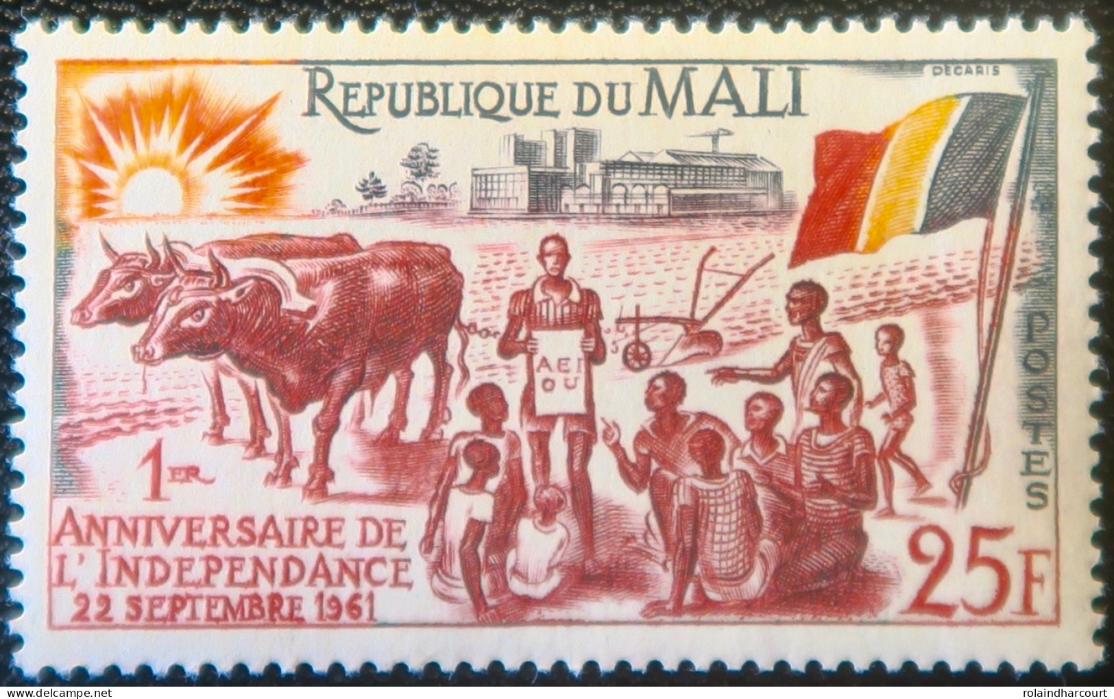 R2253/771 - MALI - 1961 - N°15 NEUF** - Mali (1959-...)