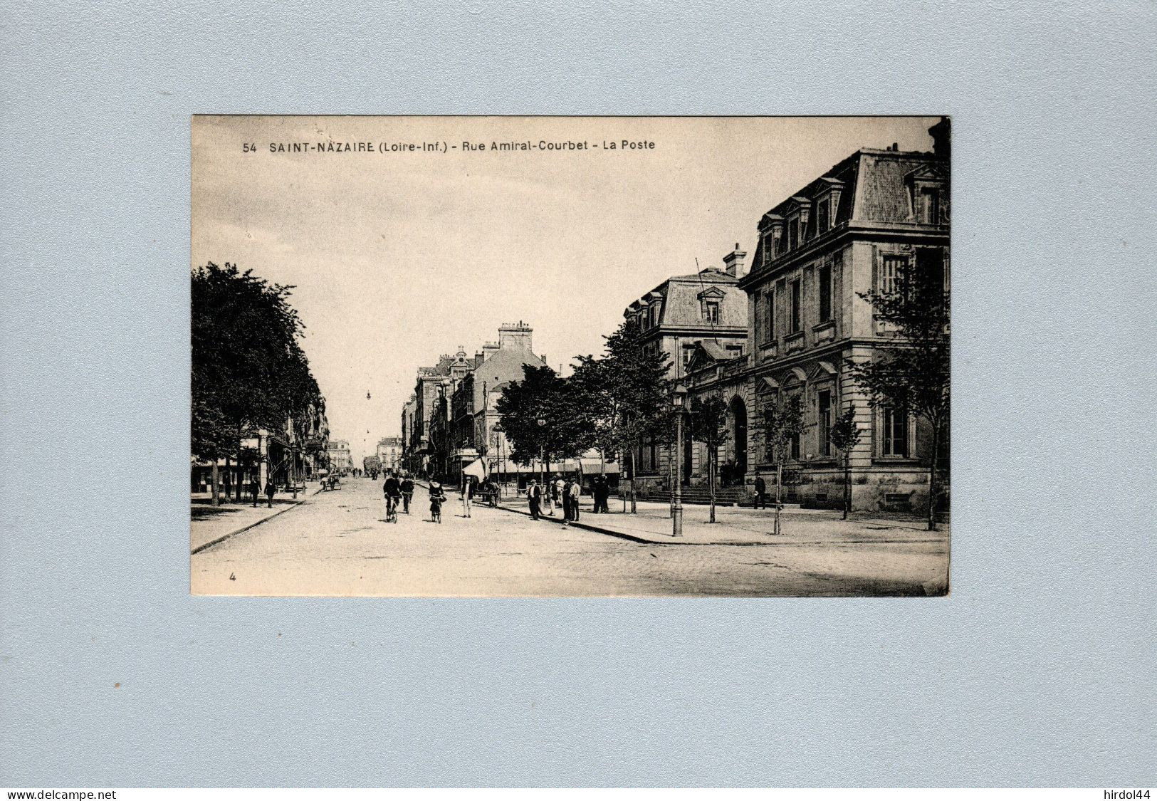 Saint Nazaire (44) : Rue Amiral Courbet - La Poste - Saint Nazaire