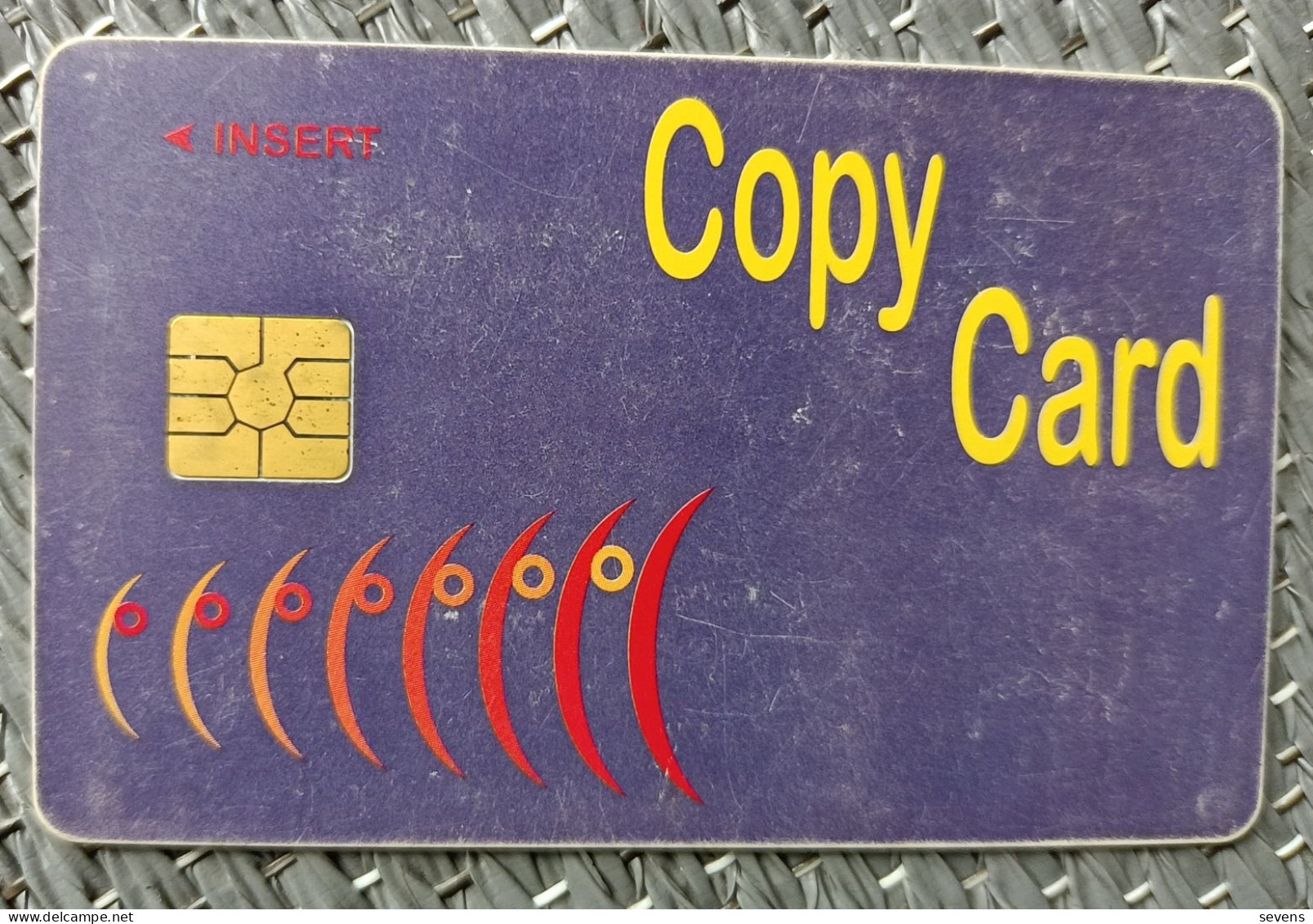 Chip Card,copy Card, With Scratches - Non Classés