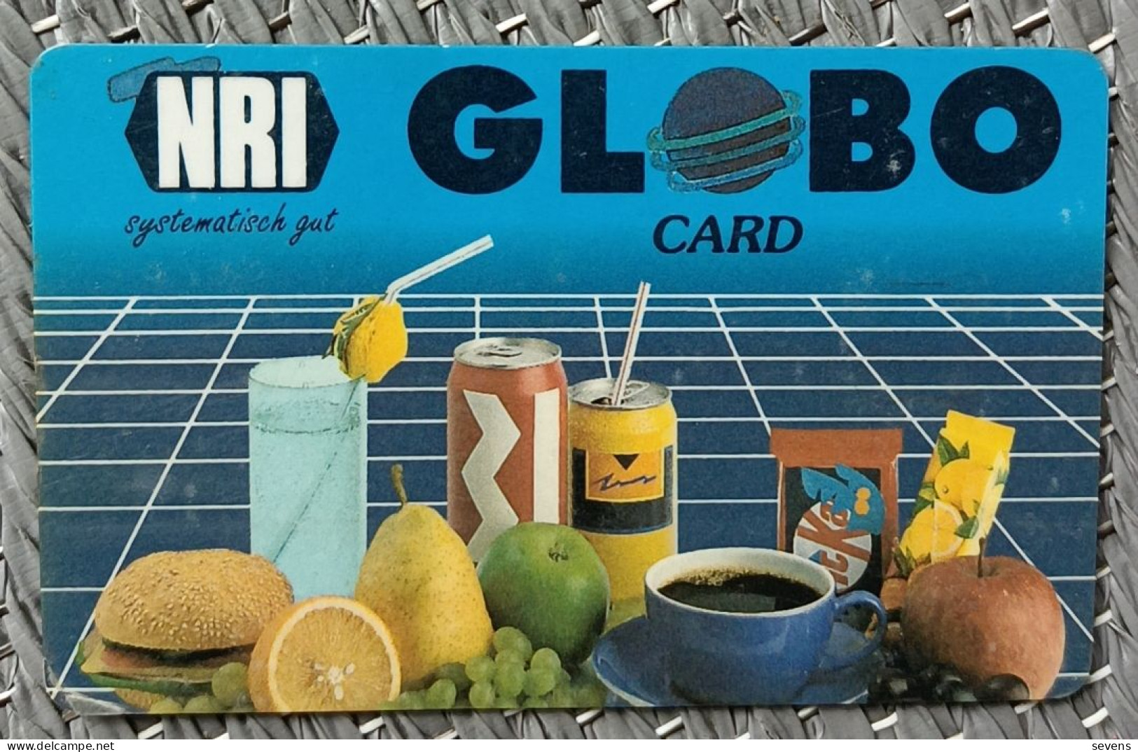 NRI Globo Chip Card,drinking And Food - Non Classificati