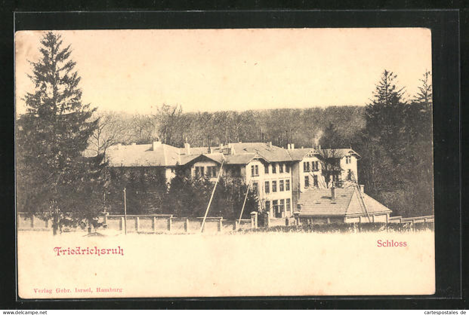 AK Friedrichsruh, Partie Am Schloss  - Friedrichsruh