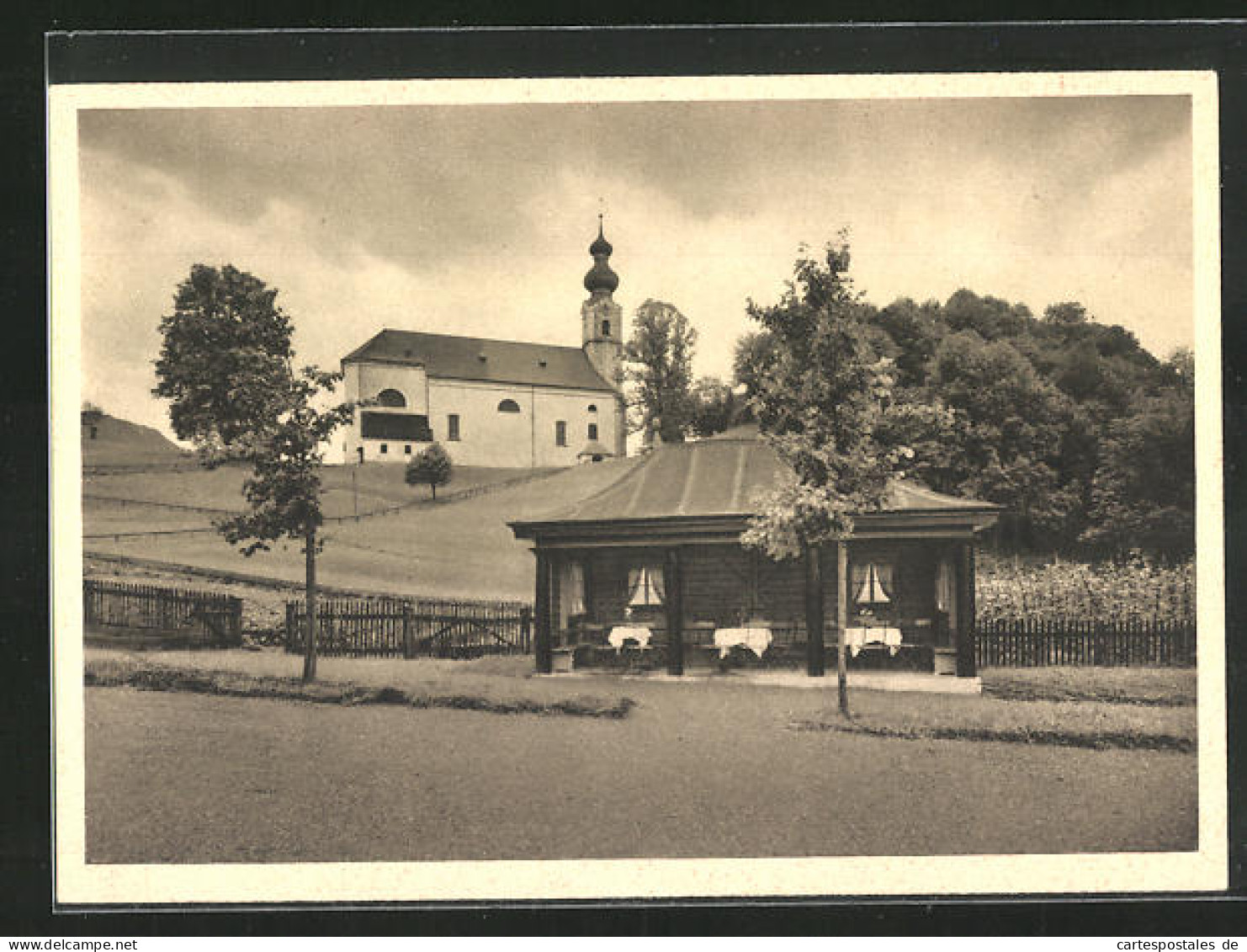 AK Ruhpolding / Obb., Spielplatz Mit Salettl Des St. Annahauses  - Ruhpolding