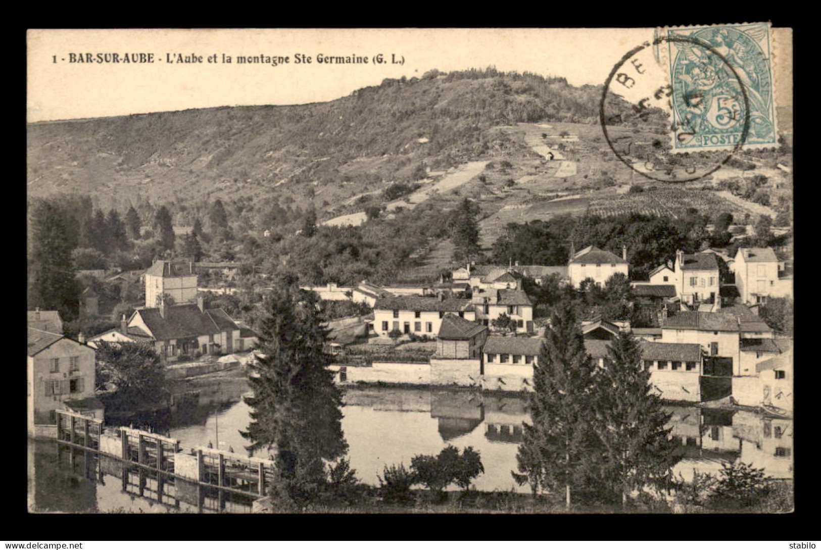 10 - BAR-SUR-AUBE - L'AUBE ET LA MONTAGNE STE-GERMAINE - Bar-sur-Aube