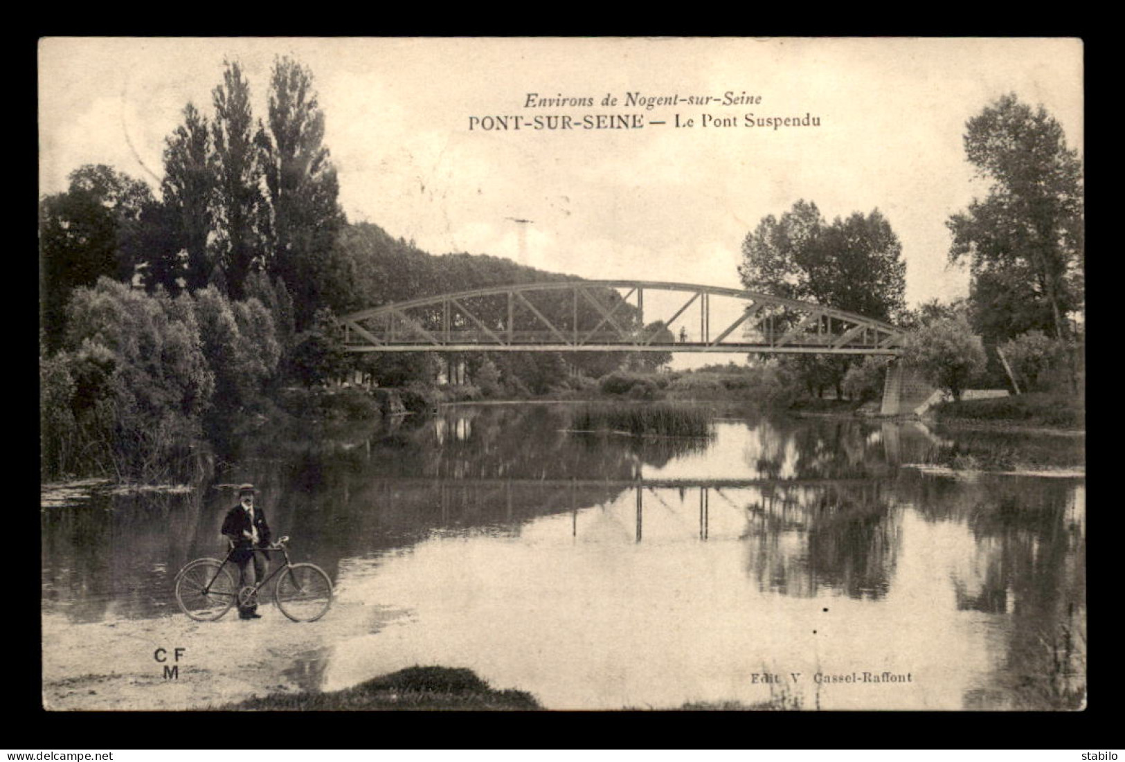 10 - PONT-SUR-SEINE - LE PONT SUSPENDU - Autres & Non Classés