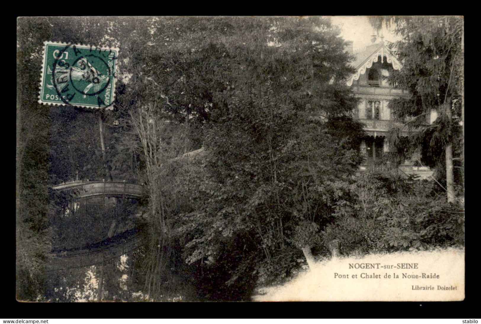 10 - NOGENT-SUR-SEINE - PONT ET CHALET DE LA NOUE-RAIDE - Nogent-sur-Seine