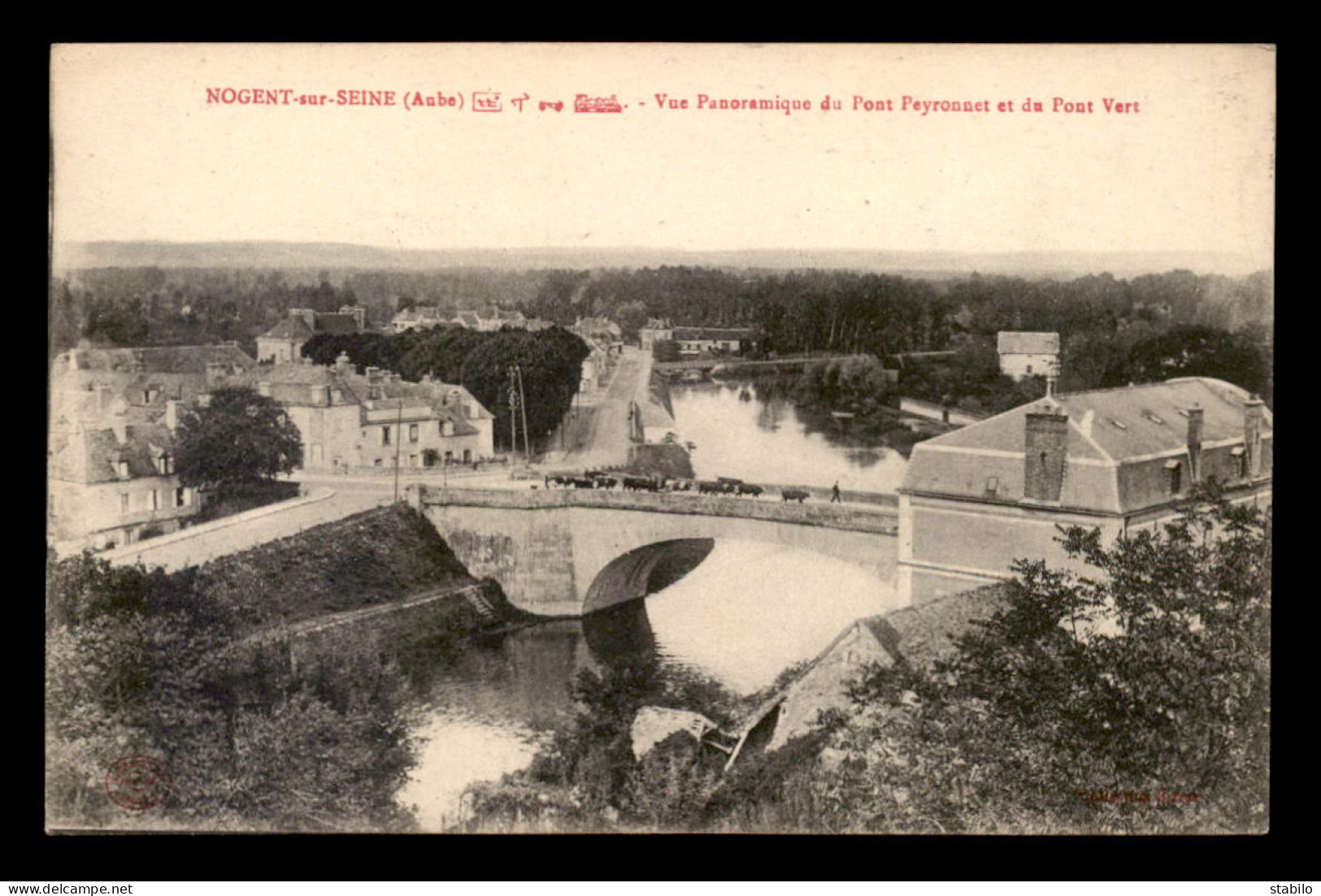 10 - NOGENT-SUR-SEINE - VUE PANORAMIQUE - Nogent-sur-Seine