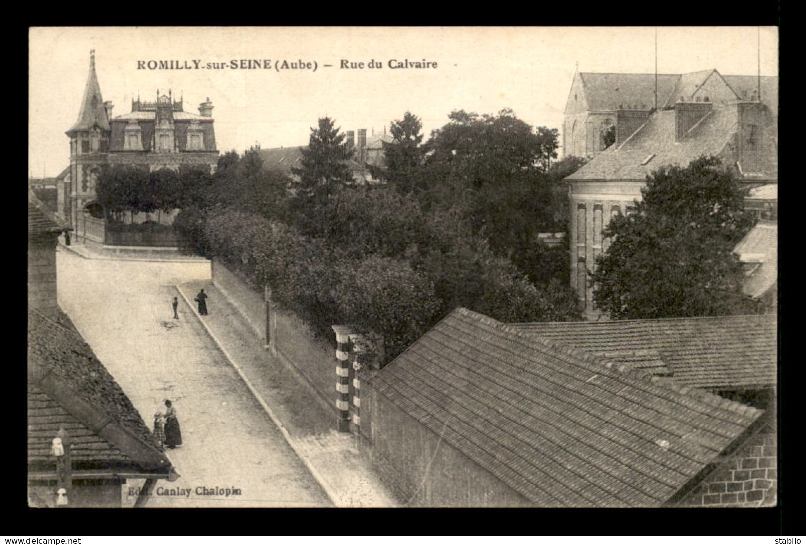 10 - ROMILLY-SUR-SEINE - RUE DU CALVAIRE - Romilly-sur-Seine