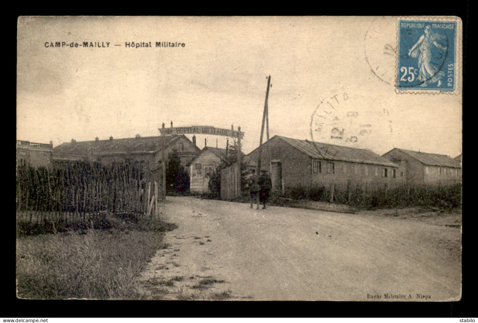 10 - MAILLY-LE-CAMP - HOPITAL MILITAIRE - Mailly-le-Camp