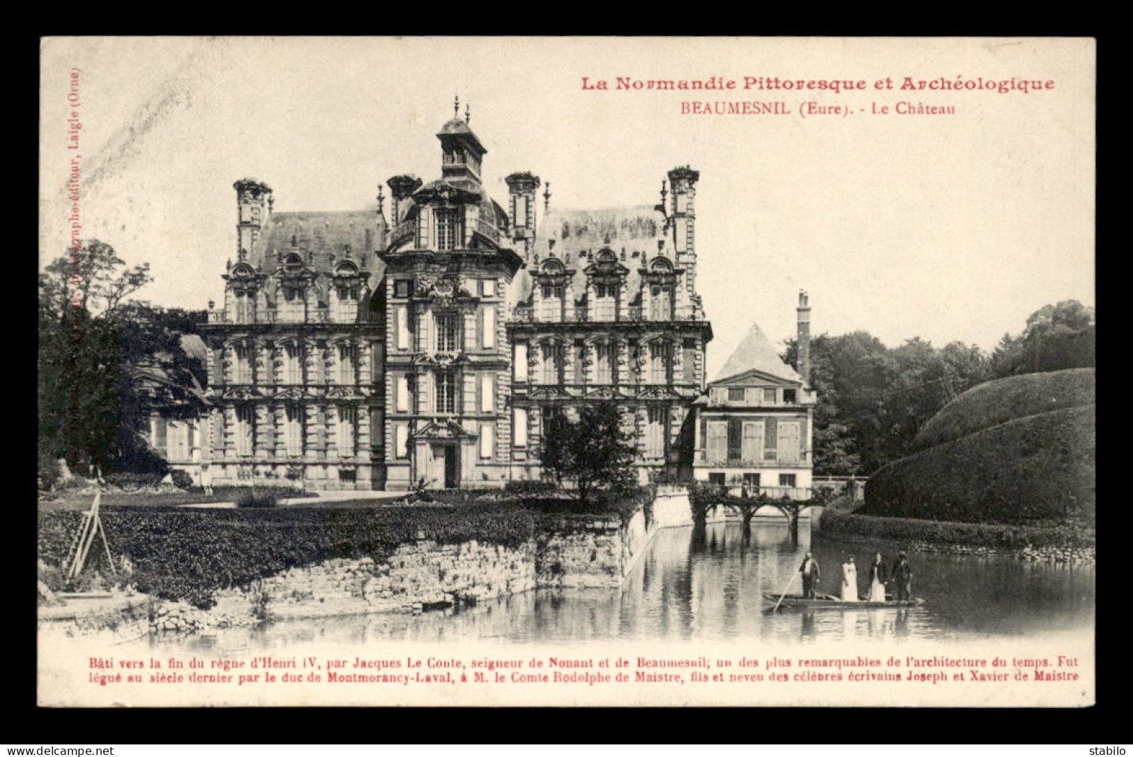 27 - BEAUMESNIL - LE CHATEAU - Beaumesnil