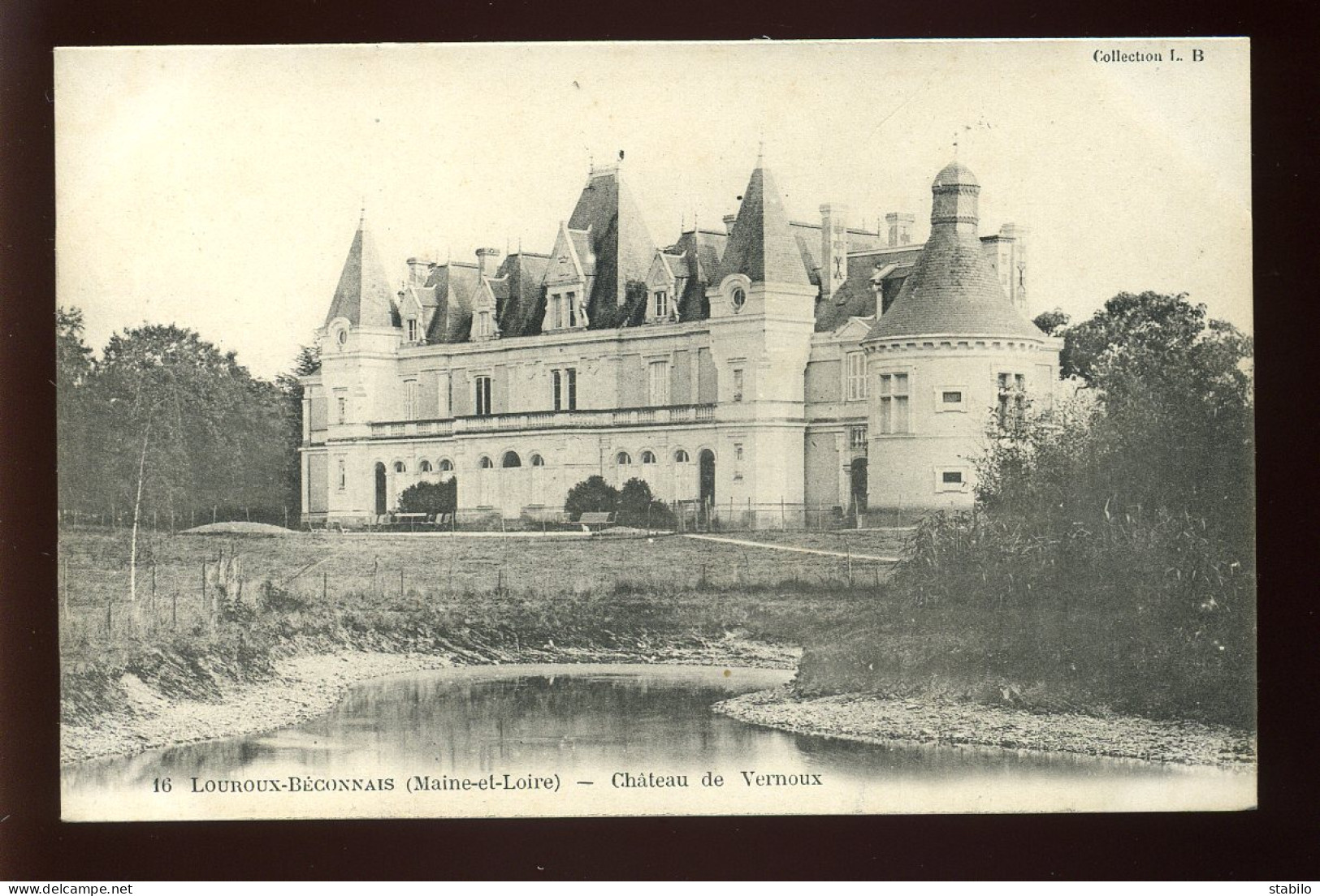 49 - LE LOUROUX-BECONNAIS - CHATEAU DE VERNOUX - Le Louroux Beconnais