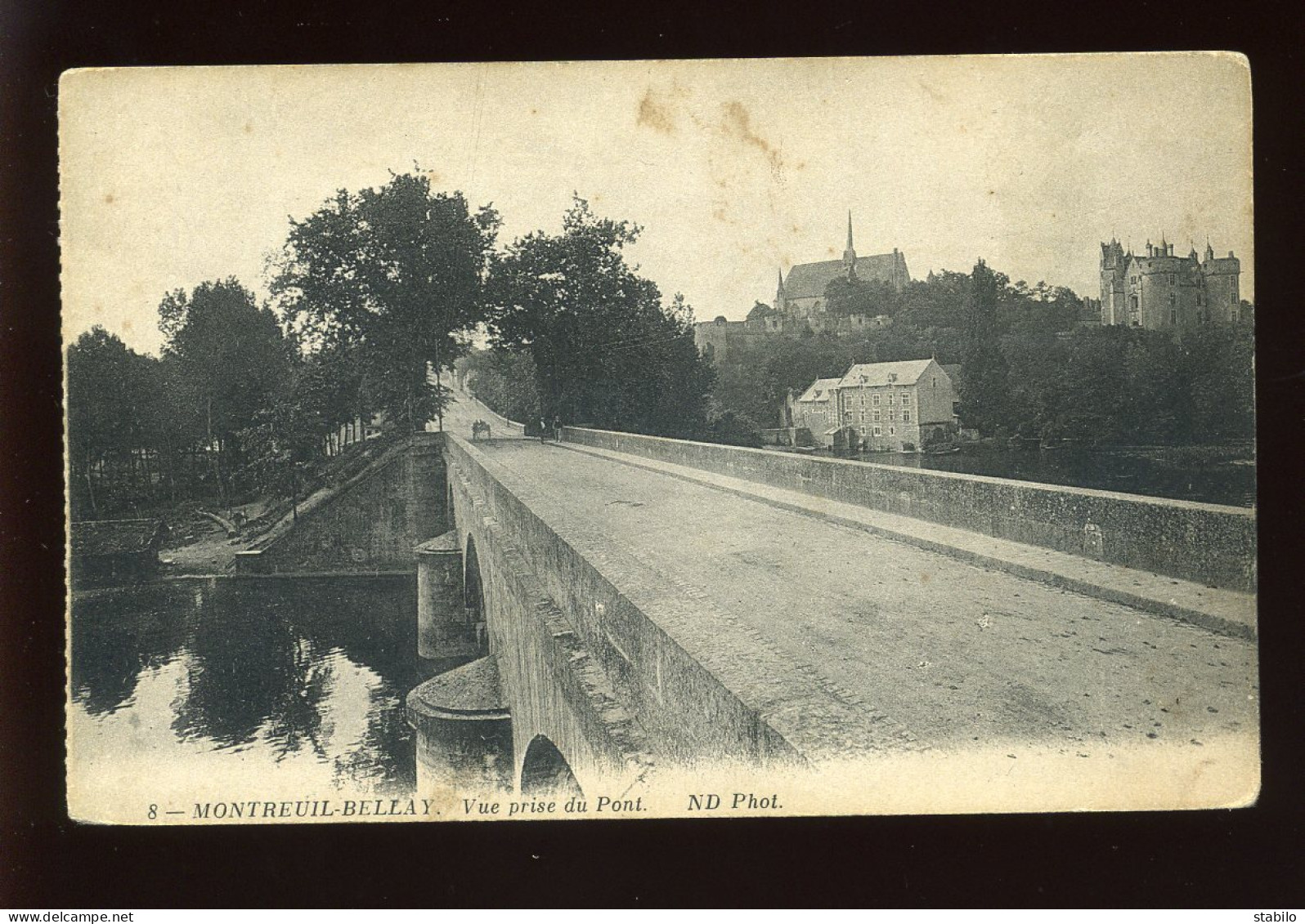 49 - MONTREUIL-BELLAY - VUE PRISE DU PONT - Montreuil Bellay