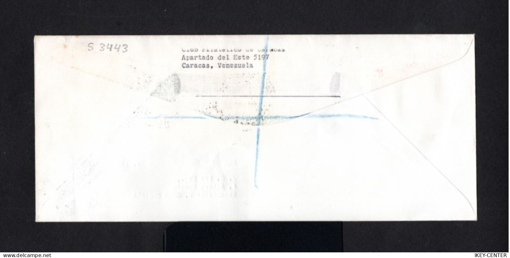 S3443-VENEZUELA-.REGISTERED FIRST DAY COVER CARACAS To MANCHESTER (great Britain) 1959.ENVELOPPE RECOMMANDE - Venezuela