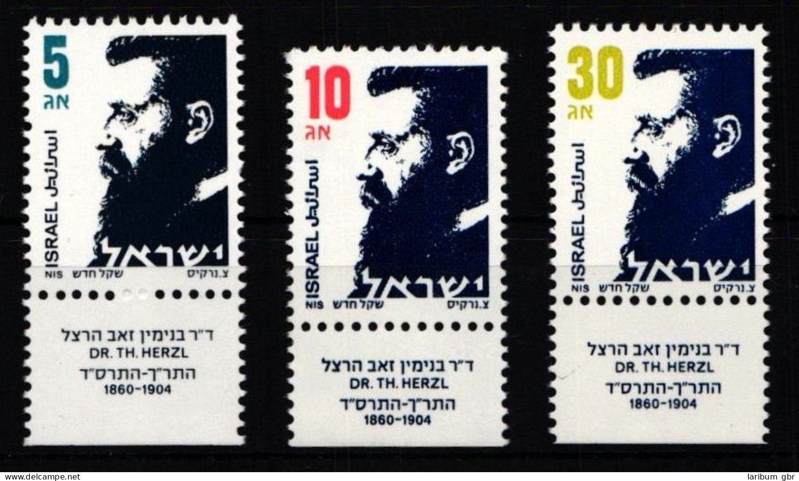 Israel 1019-1020, 1022x Postfrisch #KJ047 - Other & Unclassified