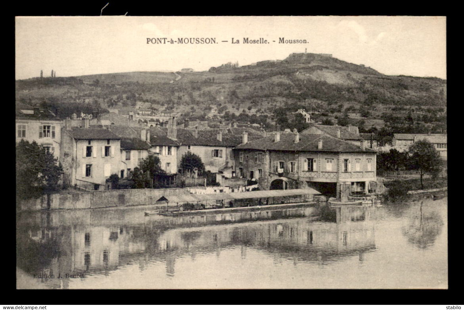 54 - PONT-A-MOUSSON - LA MOSELLE - MOUSSON - Pont A Mousson